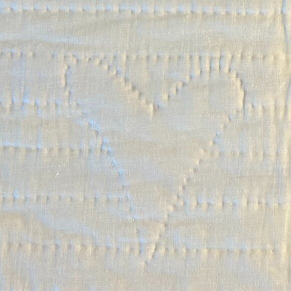 Hand Stitched Folk Art CHICKEN & USA FLAG Patchwork Appliqué Quilt Wall Hanging - Picture 9 of 10